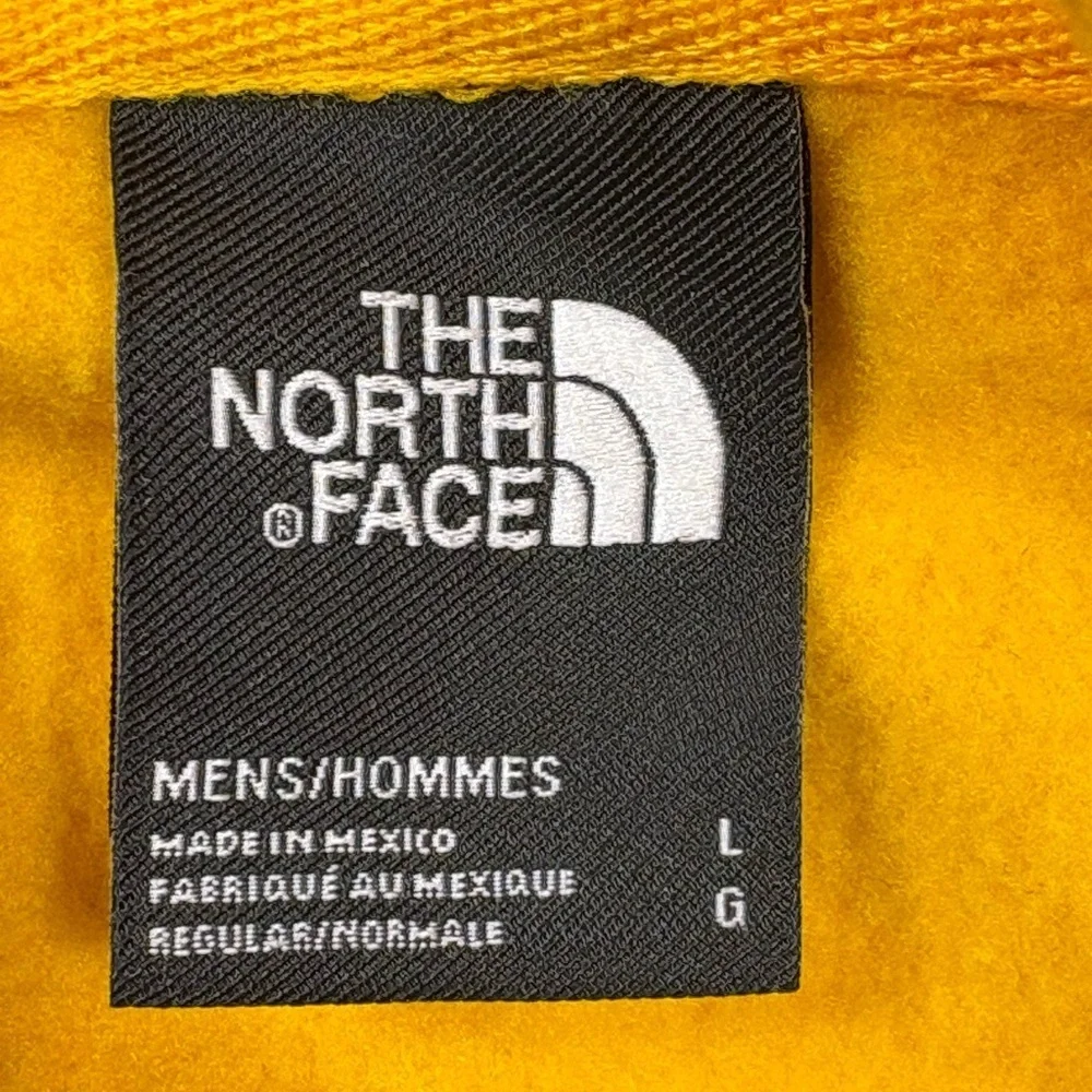 The North Face bright yellow